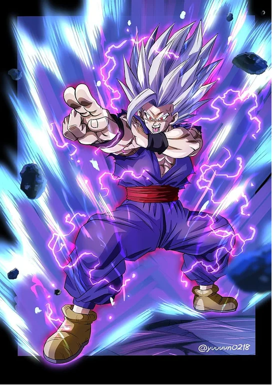 TRANSFORMING ( SUPER HERO ) ULTIMATE GOHAN! MOVESET!